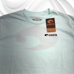 COSTA Men’s Medium Blue Short Sleeve T-shirt